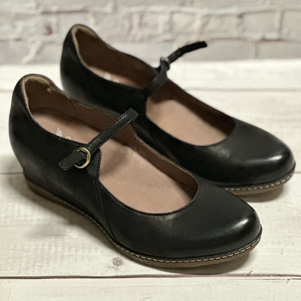 Black Mary Jane Women's Shoes Size 37
